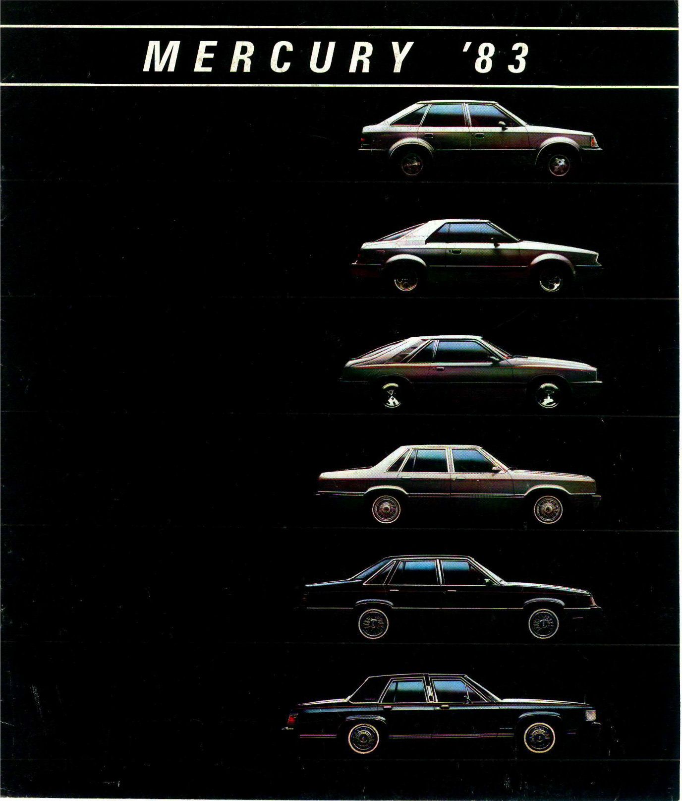 1983 Mercury Full Line Brochure